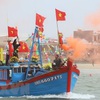 Quang Ngai fishermen begin first catch of Lunar New Year