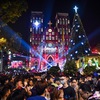 Festive Christmas atmosphere spread across big cities in Vietnam