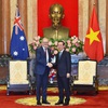 President receives Australian Prime Minister