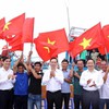 President pays working trip to Phu Quy island district