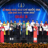Vietnam Television won 8 awards at the 17th National Press Awards.