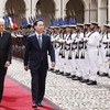 Official welcome ceremony held in Rome for Vietnamese President