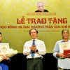 First Tran Van Khe Award ceremony held in Ho Chi Minh City