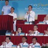 President Vo Van Thuong attends HCM City River Festival