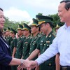 Vice President visits border guards in Binh Phuoc Province