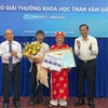 103-year-old researcher Nguyen Dinh Tu wins Tran Van Giau Award