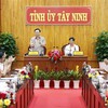Top legislator pays working visit to Tay Ninh province
