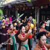 Traditional Tet rituals take place in Hanoi Old Quarter