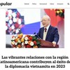 Uruguayan newspaper hails Vietnam's 'bamboo diplomacy'