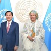 Deputy PM Le Minh Khai meets UN Deputy Secretary General