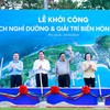 PM attends ground-breaking ceremony for Hon Thom marine entertainment complex