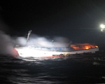 Hai người Việt mất tích trên tàu cá Hàn Quốc bị cháy