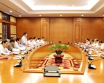 Bộ Chính trị làm việc với các đảng bộ trực thuộc TƯ về chuẩn bị Đại hội