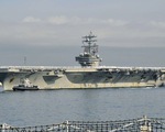 Tàu sân bay USS Ronald Reagan của Mỹ đến Nhật Bản