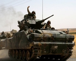 Xe tăng Thổ Nhĩ Kỳ tiếp tục tràn vào Syria diệt IS
