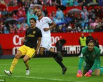 VIDEO, Sevilla 1-0 Atl Madrid: Thất bại đầu tiên