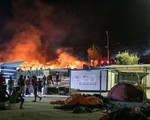 Hy Lạp: Trại tị nạn bùng cháy, 4.000 người phải sơ tán