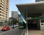 Xe bus nhanh BRT Hà Nội bắt đầu chạy thử trên đường