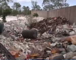 Phát hiện vụ chôn lấp hàng chục khối chất thải trái phép tại Thăng Bình (Quảng Nam)