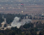 Israel không kích các vị trí Syria ở Cao nguyên Golan