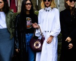 'Săm soi' áo khoác Thu - Đông cá tính ở Tuần lễ thời trang Paris