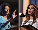 Sự giống nhau trong phát biểu của bà Melania Trump và đệ nhất phu nhân Mỹ Michelle Obama