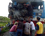 Hà Nội: Tai nạn đường sắt nghiêm trọng, 4 người thiệt mạng