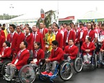 Lễ thượng cờ Đoàn thể thao người khuyết tật Việt Nam tại Paralympic Rio 2016