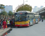 Hà Nội điều chỉnh lộ trình 19 tuyến bus trong thời gian diễn ra Đại hội XIII của Đảng
