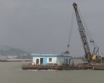 Nạo vét thông luồng cảng Quy Nhơn để tàu hàng ra vào cảng