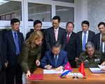 Bộ Công an Việt Nam và Bộ Nội vụ Cuba ký thỏa thuận hợp tác
