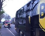 Đức: Xe bus của CLB Dortmund bị tấn công