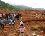 Số ca tử vong do lở đất ở Sierra Leone tiếp tục tăng cao