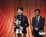 Vũ Cát Tường gọi tên fan khi giành giải tại VTV Awards 2017