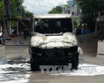 Xe khách bốc cháy ở Phú Yên, 6 người may mắn thoát nạn
