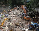 Sập tòa nhà 4 tầng tại Ấn Độ, ít nhất 8 người thiệt mạng