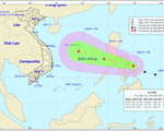Lại xuất hiện áp thấp nhiệt đới trên Biển Đông