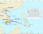 Áp thấp nhiệt đới dự báo đi vào đất liền từ Bình Thuận đến Trà Vinh