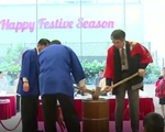 Tái hiện lễ giã bánh dày đón năm mới của người Nhật tại Hà Nội