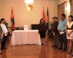 Đại sứ quán Việt Nam tại Mông Cổ ủng hộ đồng bào vùng lũ