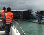 Cảnh sát biển cứu nhiều người bị mắc kẹt tại các đảo trong bão