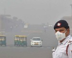 Khói mù độc hại do đốt rơm rạ tại New Delhi, Ấn Độ