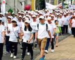 TP.HCM: Hàng nghìn người đi bộ gây quỹ vì nạn nhân da cam