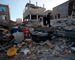 Giờ phút động đất làm rung chuyển các tòa nhà tại biên giới Iran và Iraq