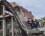 Tây Ninh: Sập công trình xây dựng, 7 công nhân bị thương
