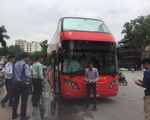 Hà Nội tiếp tục hoàn thiện phương án vận hành xe bus 2 tầng City tour
