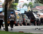 Đâm dao vào cảnh sát ở Indonesia