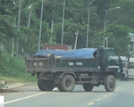 Mục kích con đường vận chuyển đất đá khai thác trái phép ở Đồng Nai