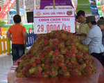 Ngắm trái cây khổng lồ tại Lễ hội trái cây Nam Bộ