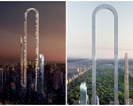 Choáng ngợp trước nhà chọc trời hình chữ U dài nhất thế giới ở New York